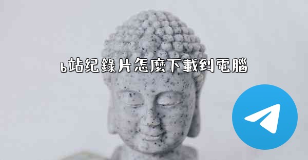 b站纪錄片怎麼下載到電腦