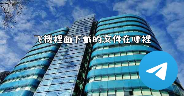 飞機裡面下載的文件在哪裡
