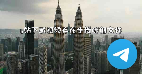 b站下載视频存在手機哪個文件