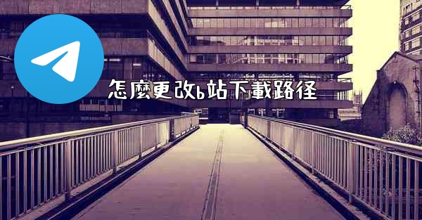 怎麼更改b站下載路径