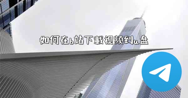 如何在b站下載视频到u盘