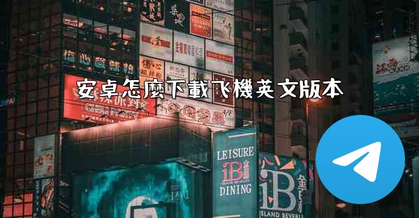 安卓怎麼下載飞機英文版本