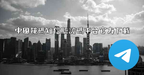 中國接碼短信驗證碼平台官方下載