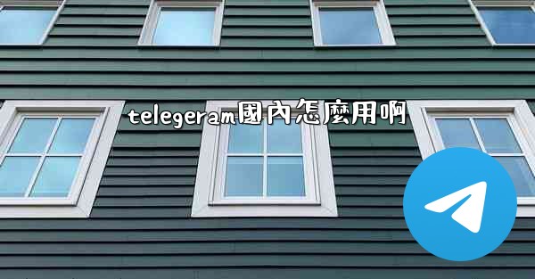 telegeram國內怎麼用啊