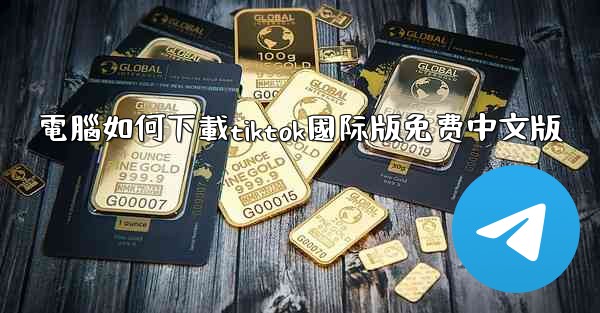 電腦如何下載tiktok國际版免费中文版