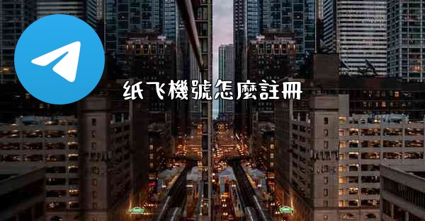 纸飞機號怎麼註冊