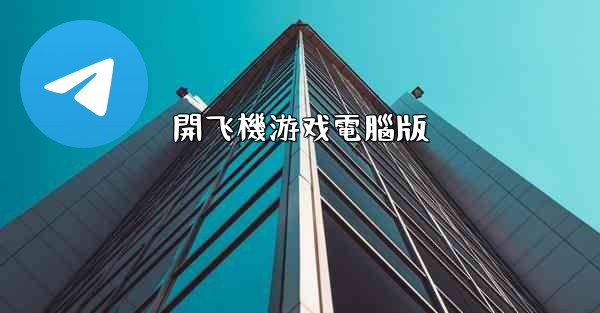 開飞機游戏電腦版