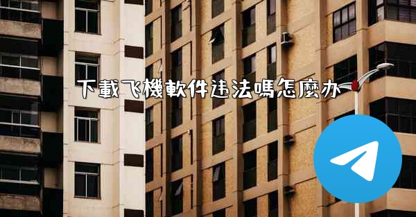 下載飞機軟件违法嗎怎麼办