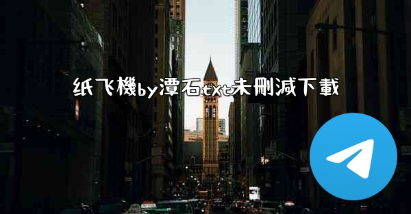 纸飞機by潭石txt未刪減下載