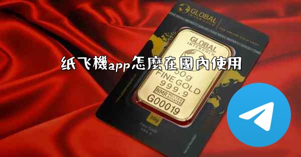 纸飞機app怎麼在國內使用