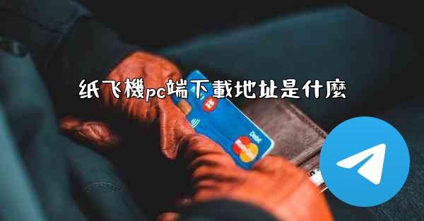 纸飞機pc端下載地址是什麼