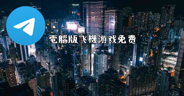 電腦版飞機游戏免费