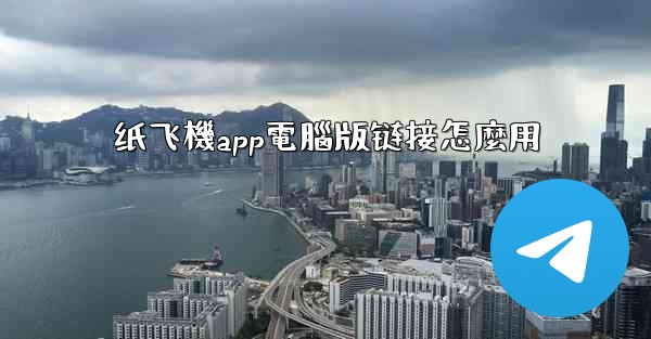 纸飞機app電腦版链接怎麼用