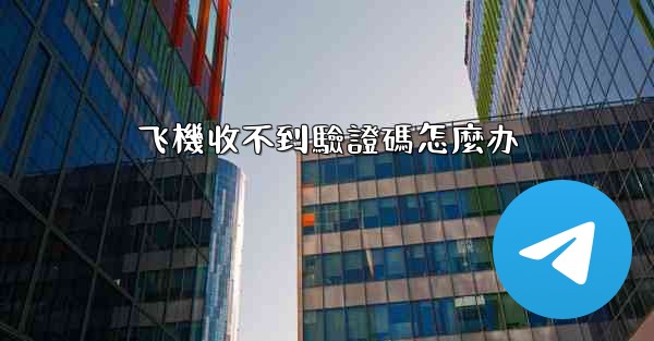 飞機收不到驗證碼怎麼办