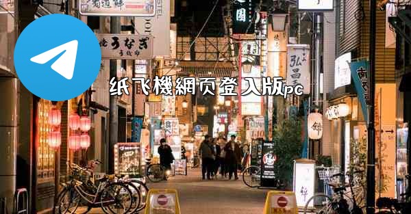 纸飞機網页登入版pc