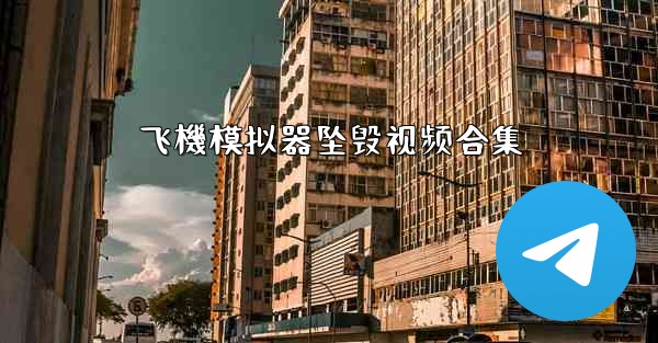 飞機模拟器坠毁视频合集