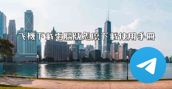 飞機下載電腦版怎麼下載使用手冊