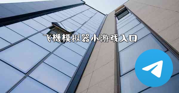 飞機模拟器小游戏入口