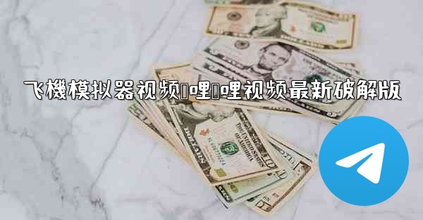 飞機模拟器视频哔哩哔哩视频最新破解版