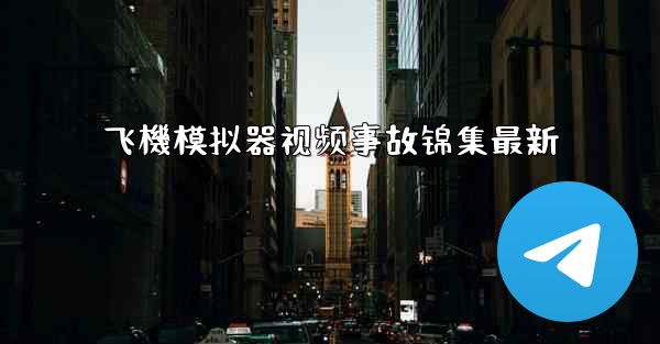 飞機模拟器视频事故锦集最新