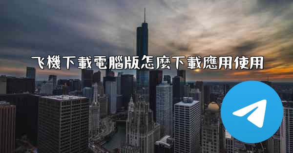 飞機下載電腦版怎麼下載應用使用