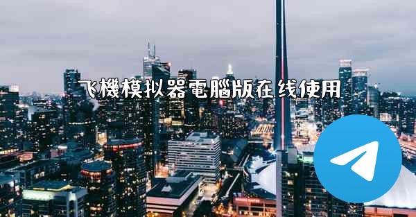 飞機模拟器電腦版在线使用