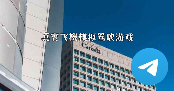 真實飞機模拟驾驶游戏