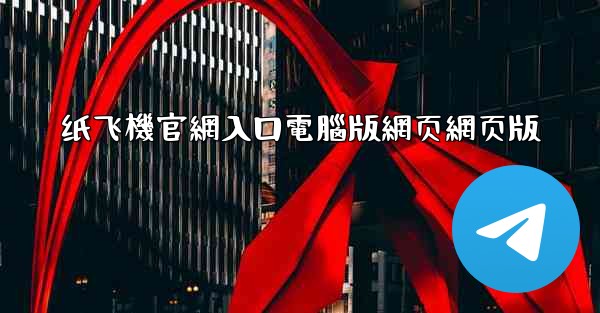 纸飞機官網入口電腦版網页網页版