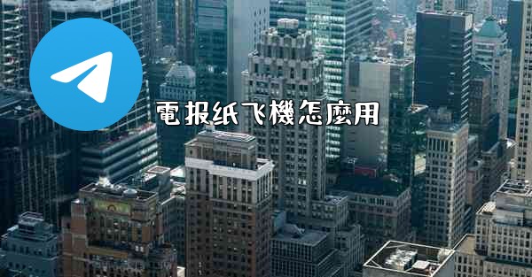 電报纸飞機怎麼用