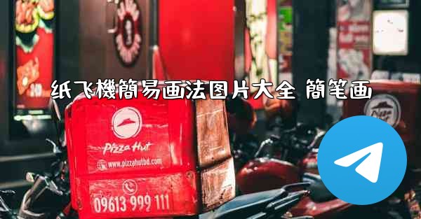 纸飞機簡易画法图片大全 簡笔画