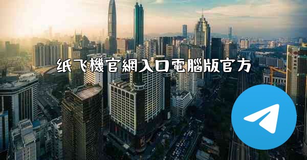 纸飞機官網入口電腦版官方