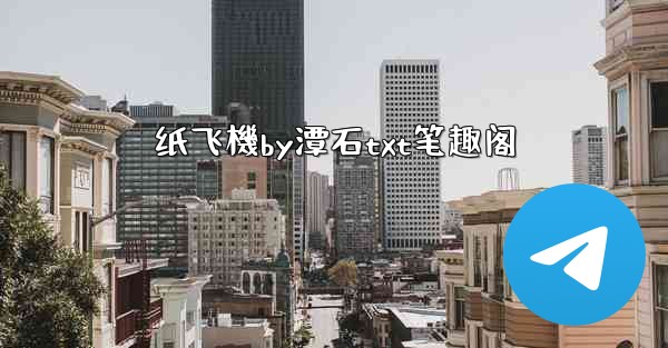 纸飞機by潭石txt笔趣阁