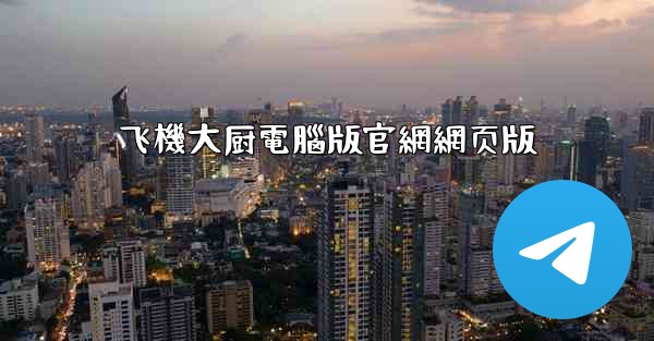 飞機大厨電腦版官網網页版