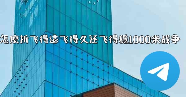 纸飞機怎麼折飞得遠飞得久还飞得穩1000米战争