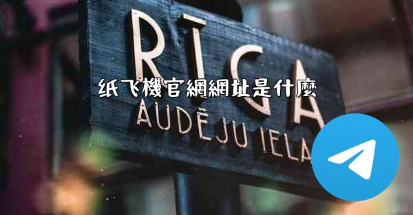 纸飞機官網網址是什麼