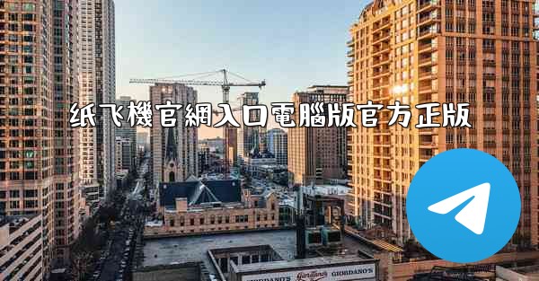 纸飞機官網入口電腦版官方正版