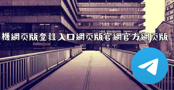 纸飞機網页版登錄入口網页版官網官方網页版