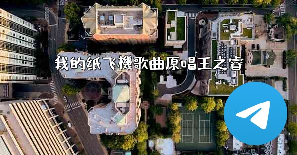 我的纸飞機歌曲原唱王之睿