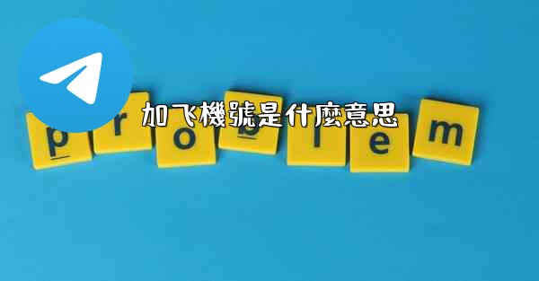 加飞機號是什麼意思