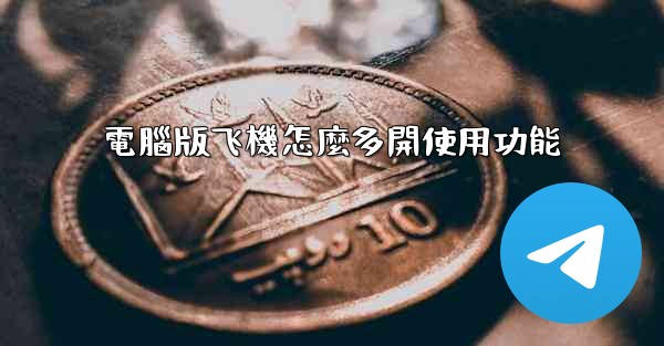 電腦版飞機怎麼多開使用功能