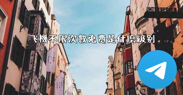 飞機不限次數免费是什麼級别