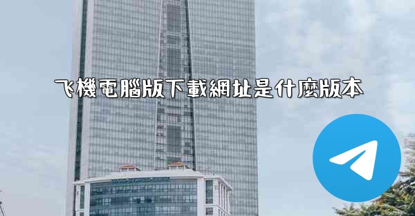 飞機電腦版下載網址是什麼版本