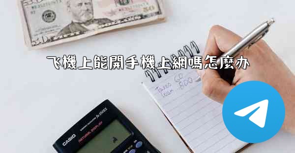 飞機上能開手機上網嗎怎麼办