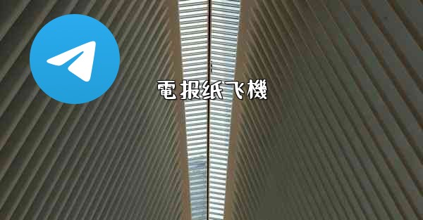 電报纸飞機