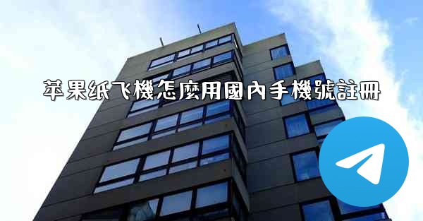苹果纸飞機怎麼用國內手機號註冊