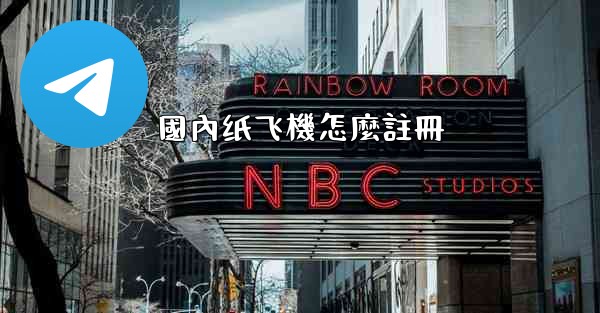 國內纸飞機怎麼註冊