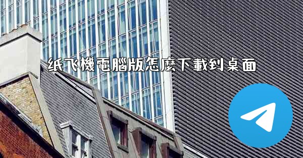 纸飞機電腦版怎麼下載到桌面