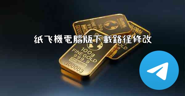 纸飞機電腦版下載路径修改