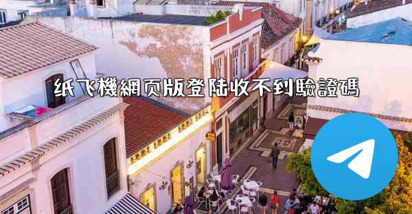 纸飞機網页版登陆收不到驗證碼