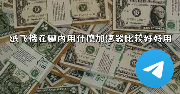 纸飞機在國內用什麼加速器比较好好用